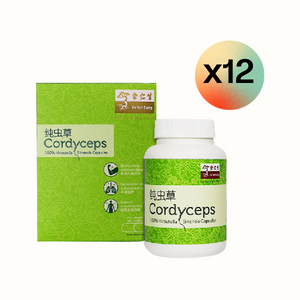 Cordyceps Capsules - 12 boxes (冬蟲夏草膠囊 - 12盒)